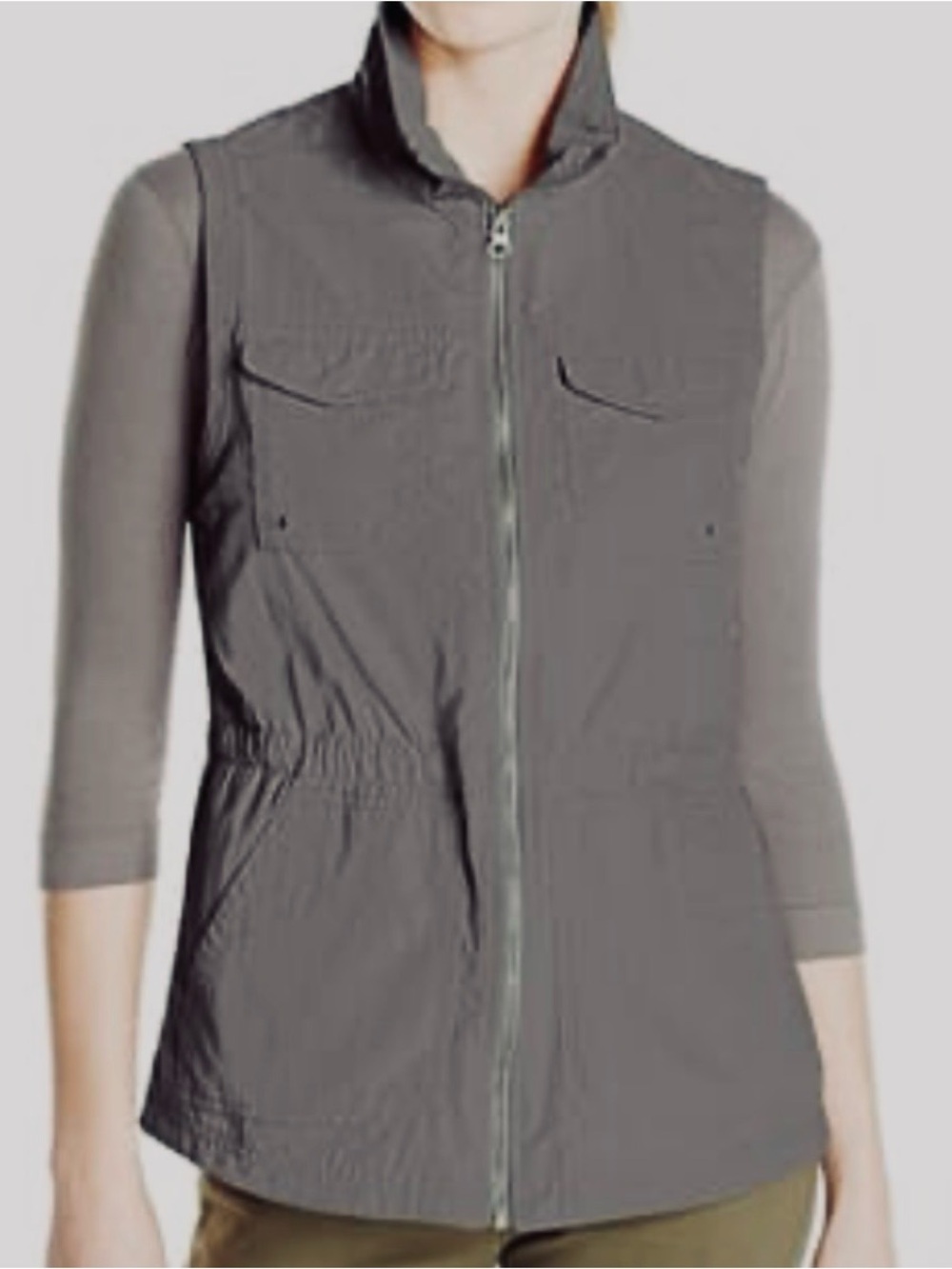 Columbia Women's World Trekker Vest Grey M